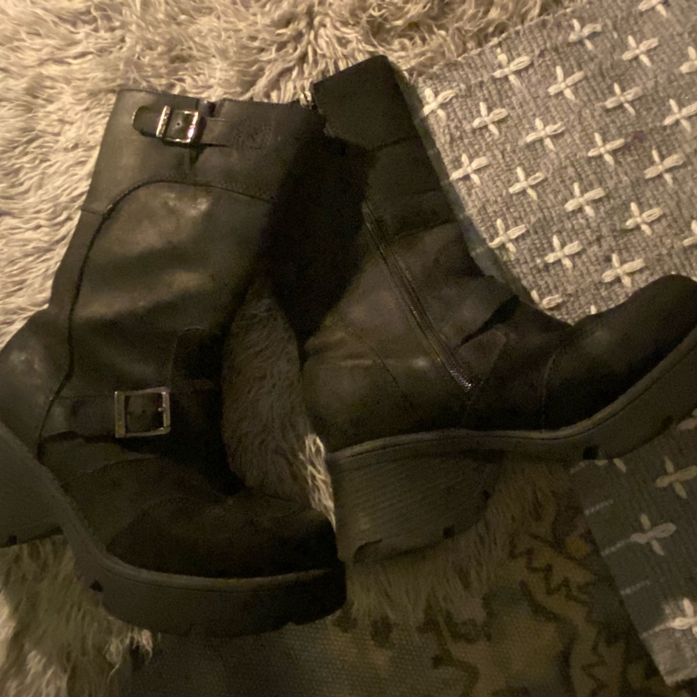 Harley Davidson Women's Black Boots - Picture 8 of 9